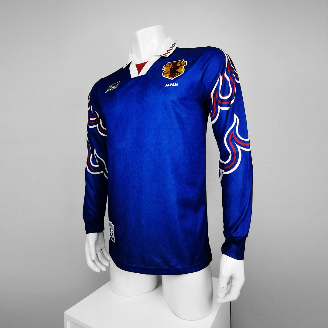 Japon Maillot Domicile Manches Longues Retro 1998-1999 miniature 11