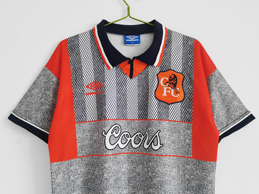 Chelsea Maillot Exterieur Retro 1994-1996 miniature 10