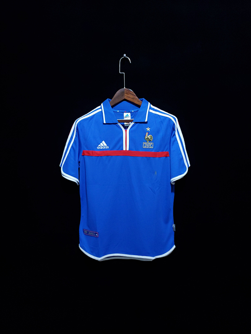 France Maillot Domicile Retro 2000