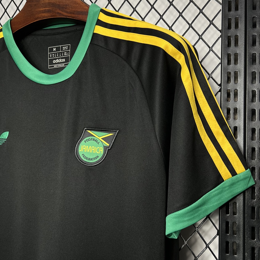 Jamaica 2024-2025 3 Stripes Maillot Domicile miniature 4