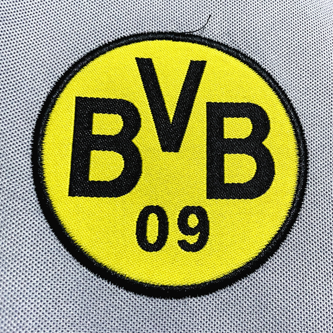 Borussia Dortmund Maillot Exterieur Retro 2000 miniature 8