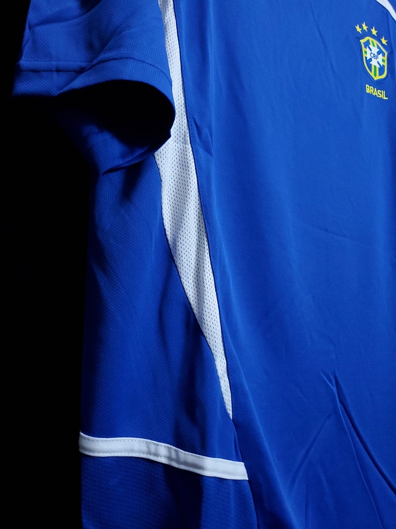 Bresil Maillot Exterieur Retro 2002 miniature 5