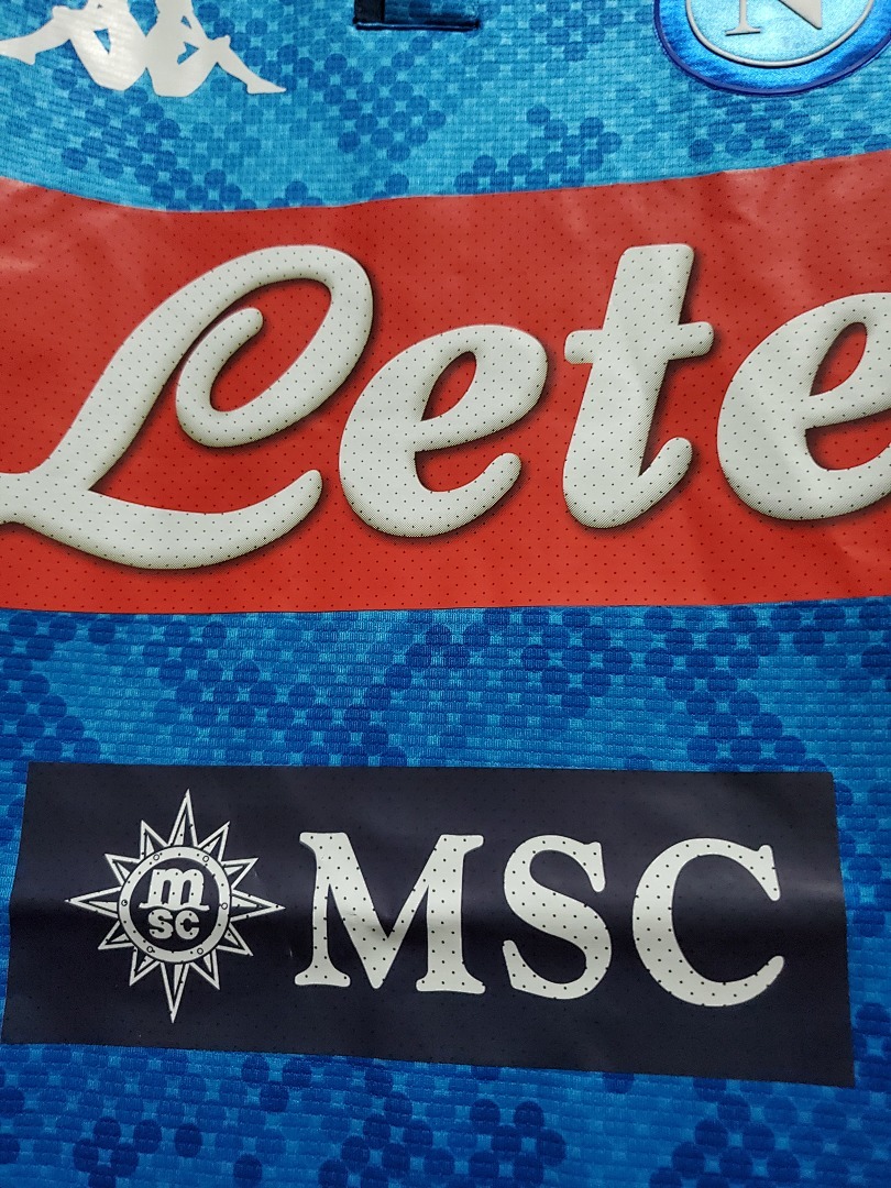 Naples Maillot Domicile 2019-2020 miniature 4
