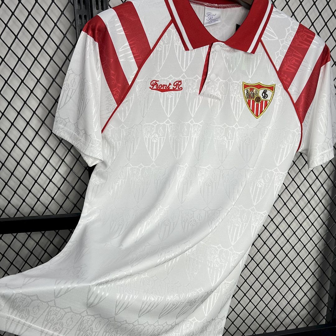 Sevilla Fc 199293 Maillot Domicile Retro miniature 6