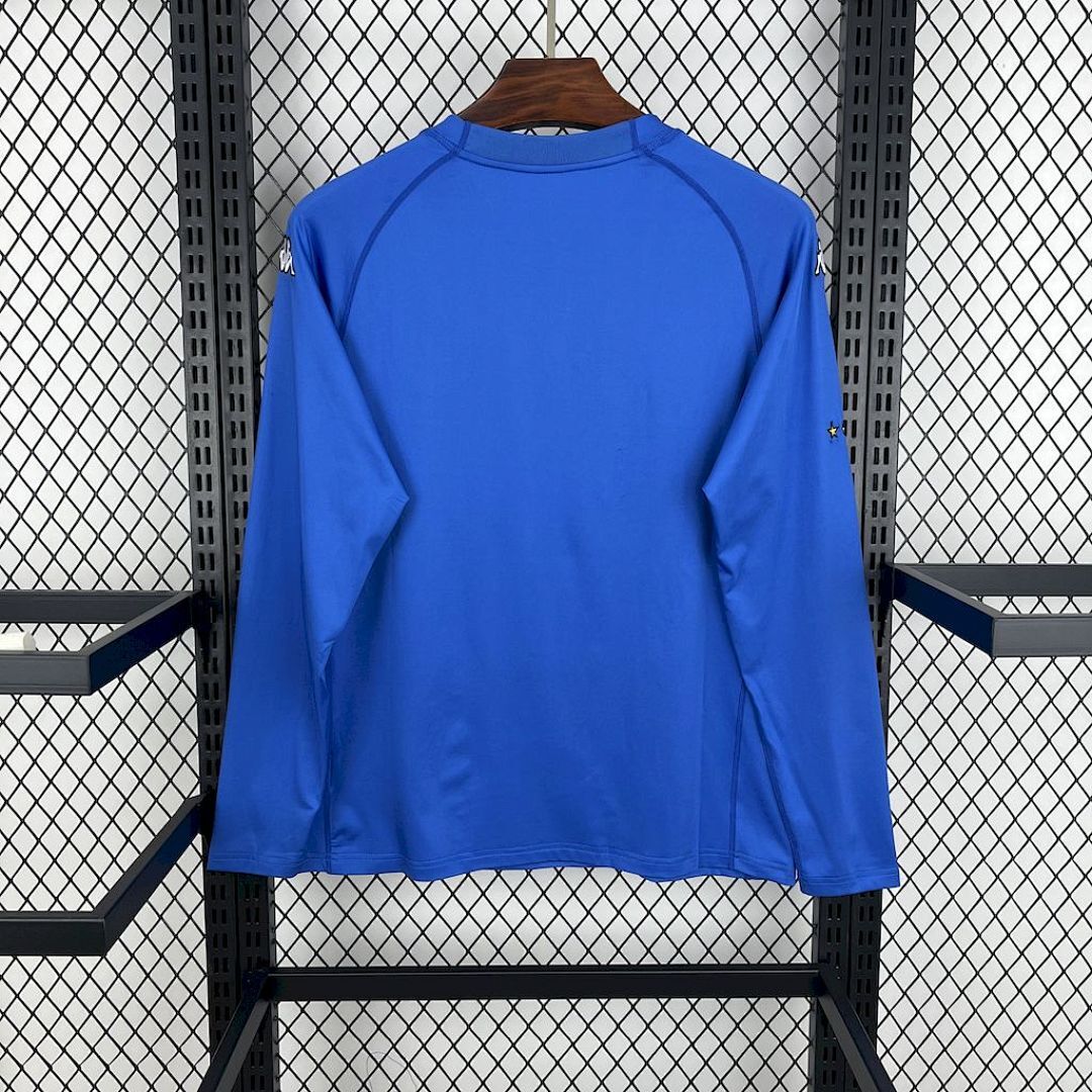 Italie Maillot Domicile Manches Longues Retro 2000 miniature 7