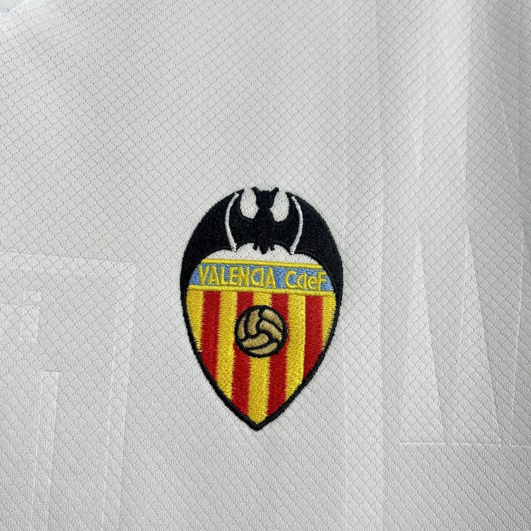 Valencia Cf 199697 Maillot Domicile Retro miniature 3