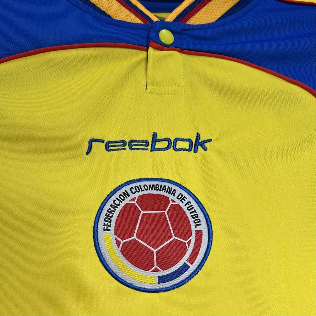 Colombie Maillot Domicile Retro 2001 miniature 4