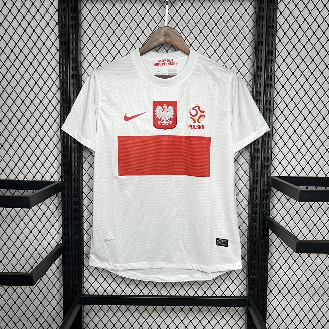 Poland Maillot Domicile Retro 2012 miniature 7
