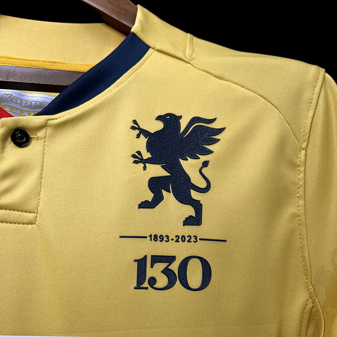 2324 Genoa 130Th Anniversary S Xxl Maillot Domicile Edition Speciale miniature 3