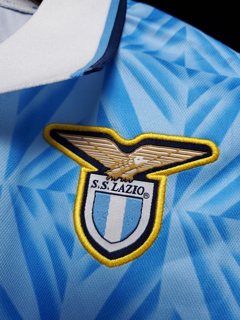 Lazio Maillot Domicile Retro 1991 miniature 6