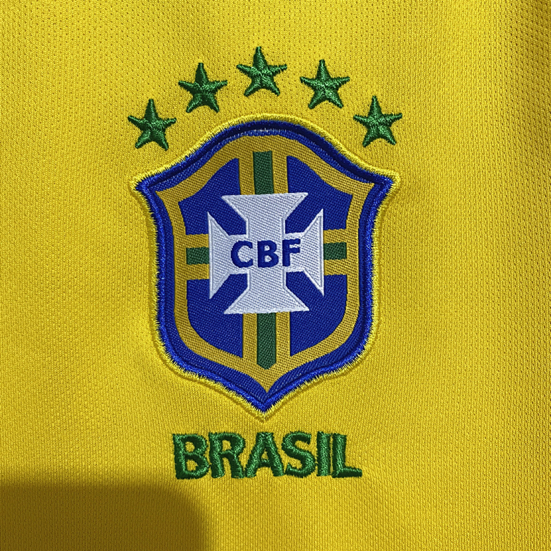 Bresil Maillot Domicile 2018 miniature 3