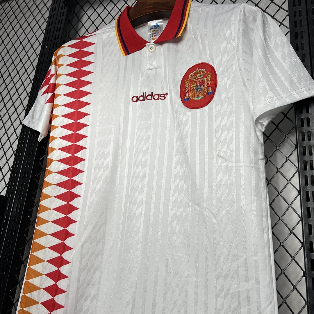 Espagne Maillot Exterieur Retro 1994 miniature 4