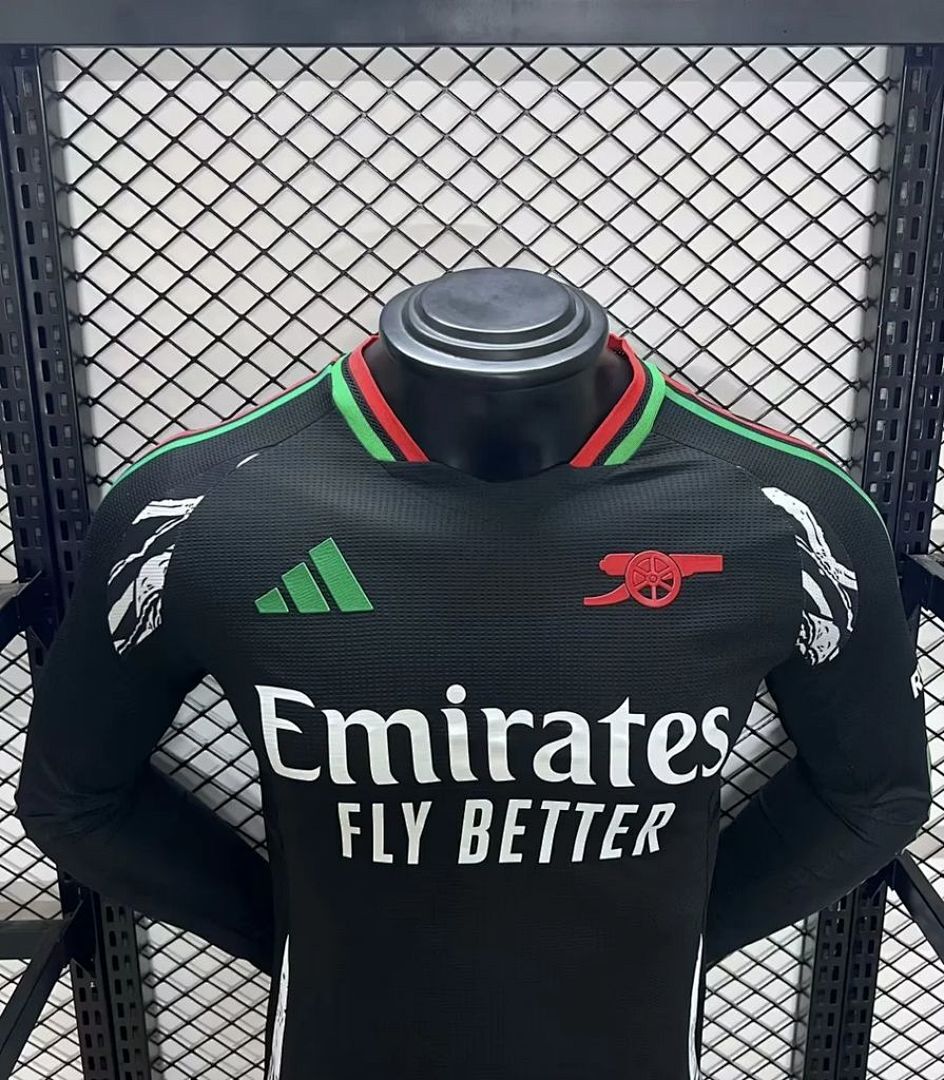 Arsenal Maillot Exterieur Version Joueur Manches Longues miniature 2