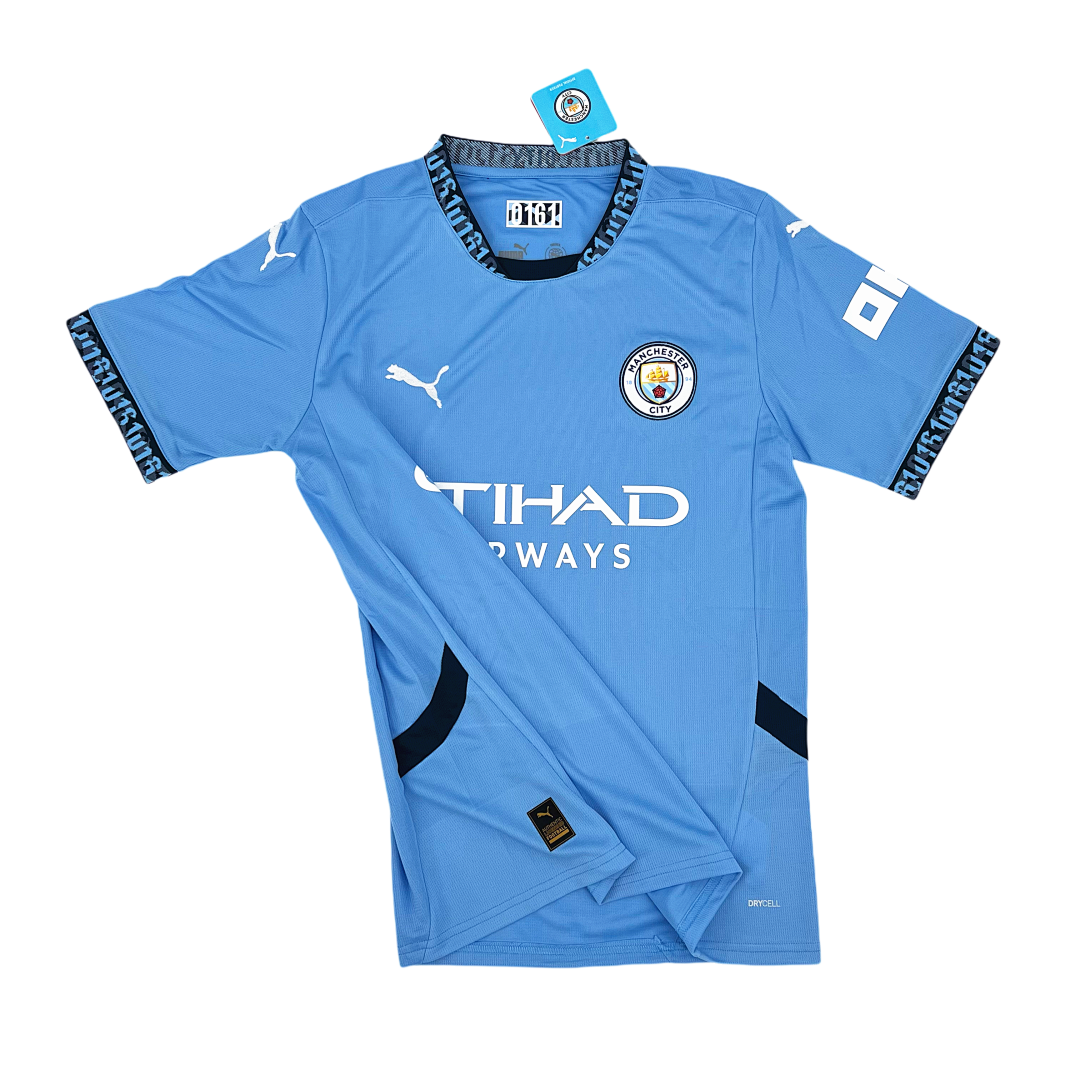 Manchester City Maillot Domicile miniature 8