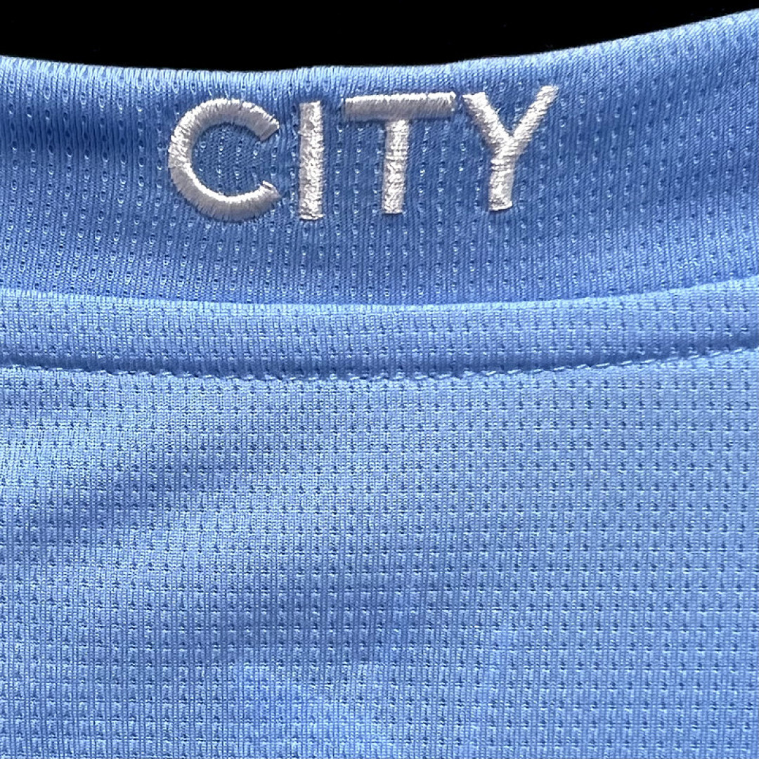 Manchester City Maillot Domicile 2023-2024 miniature 3