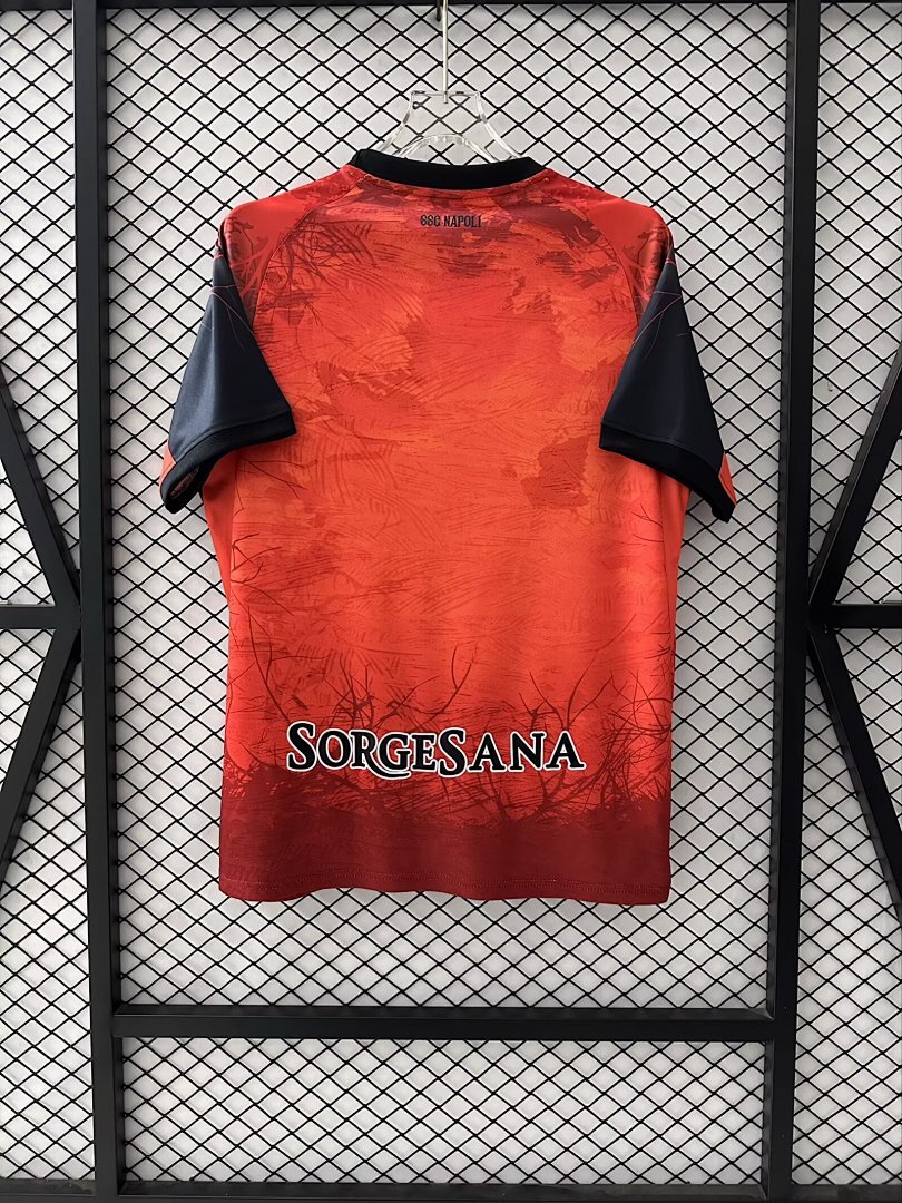 2526 Naples Halloween Fluorescent Edition Orange S Xxxxl Maillot Domicile miniature 6