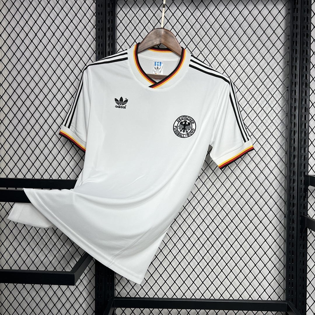 Allemagne Maillot Domicile Retro 1986