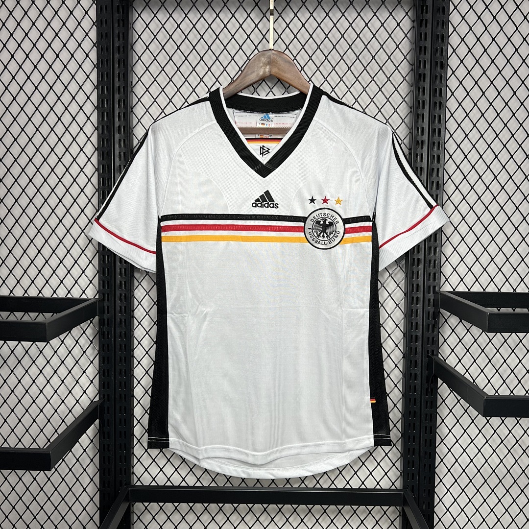 Allemagne Maillot Domicile Retro 1998 miniature 3