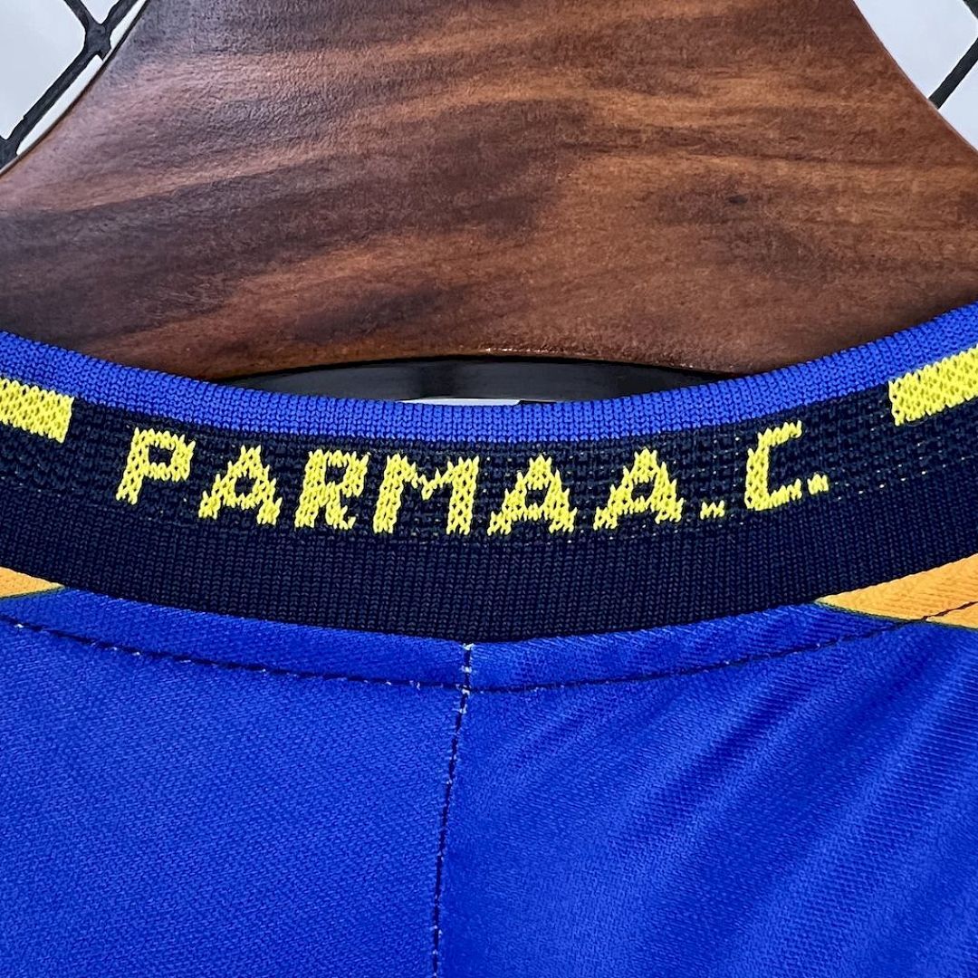 Parma Calcio 2001-2002 Maillot Domicile Retro miniature 8