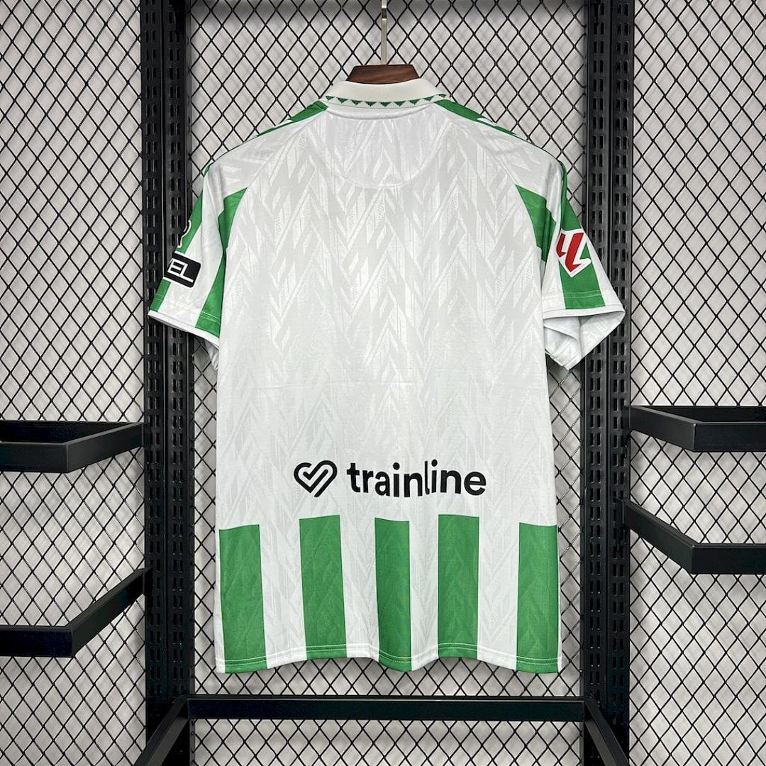 Real Betis 2024-2025 With Sponsors Patch Maillot Domicile miniature 5