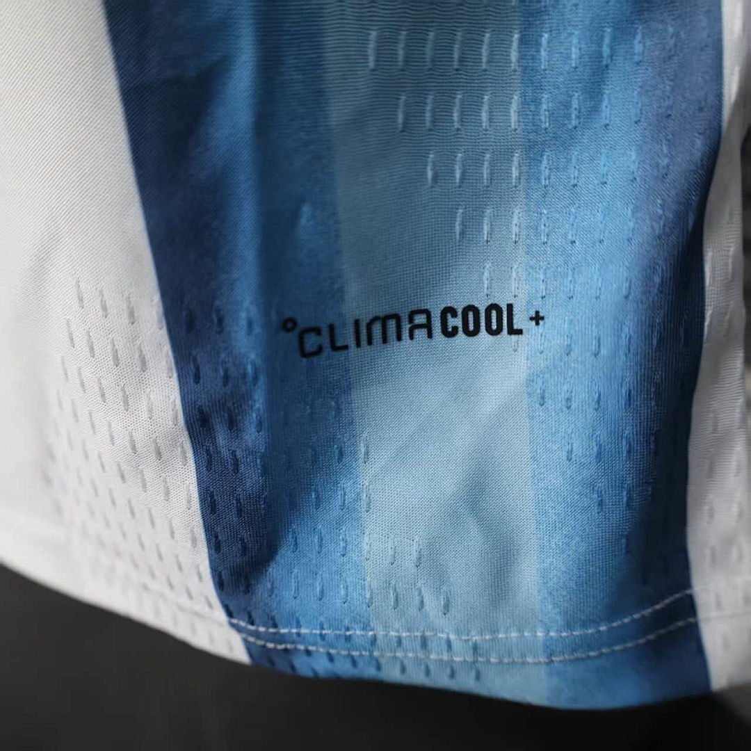 Argentine Maillot Domicile Version Joueur Manches Longues 2026 miniature 6