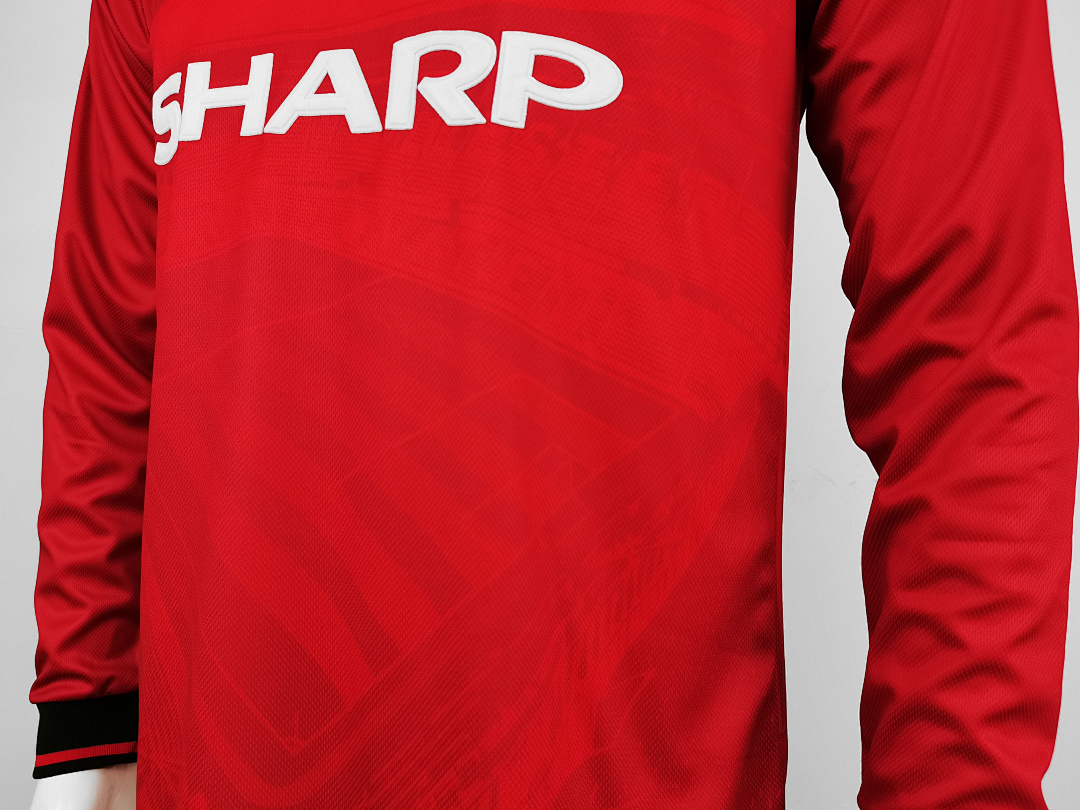 A definir Maillot Domicile Manches Longues Retro 1994-1996 miniature 3