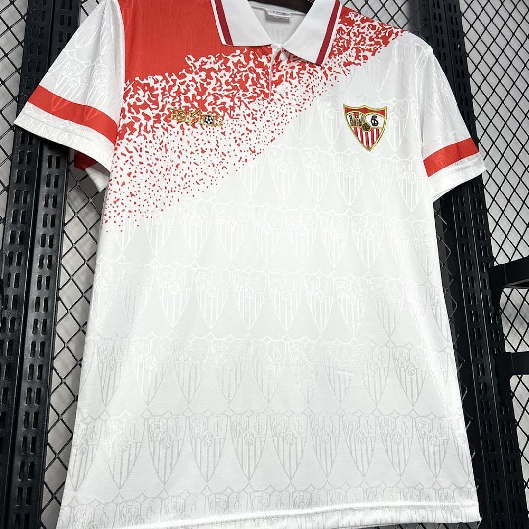 Sevilla Fc 199394 Maillot Domicile Retro miniature 7