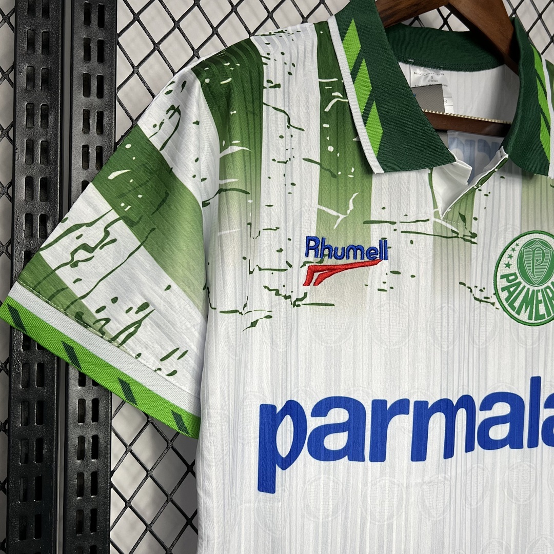 Palmeiras Maillot Exterieur Retro 1996 miniature 4