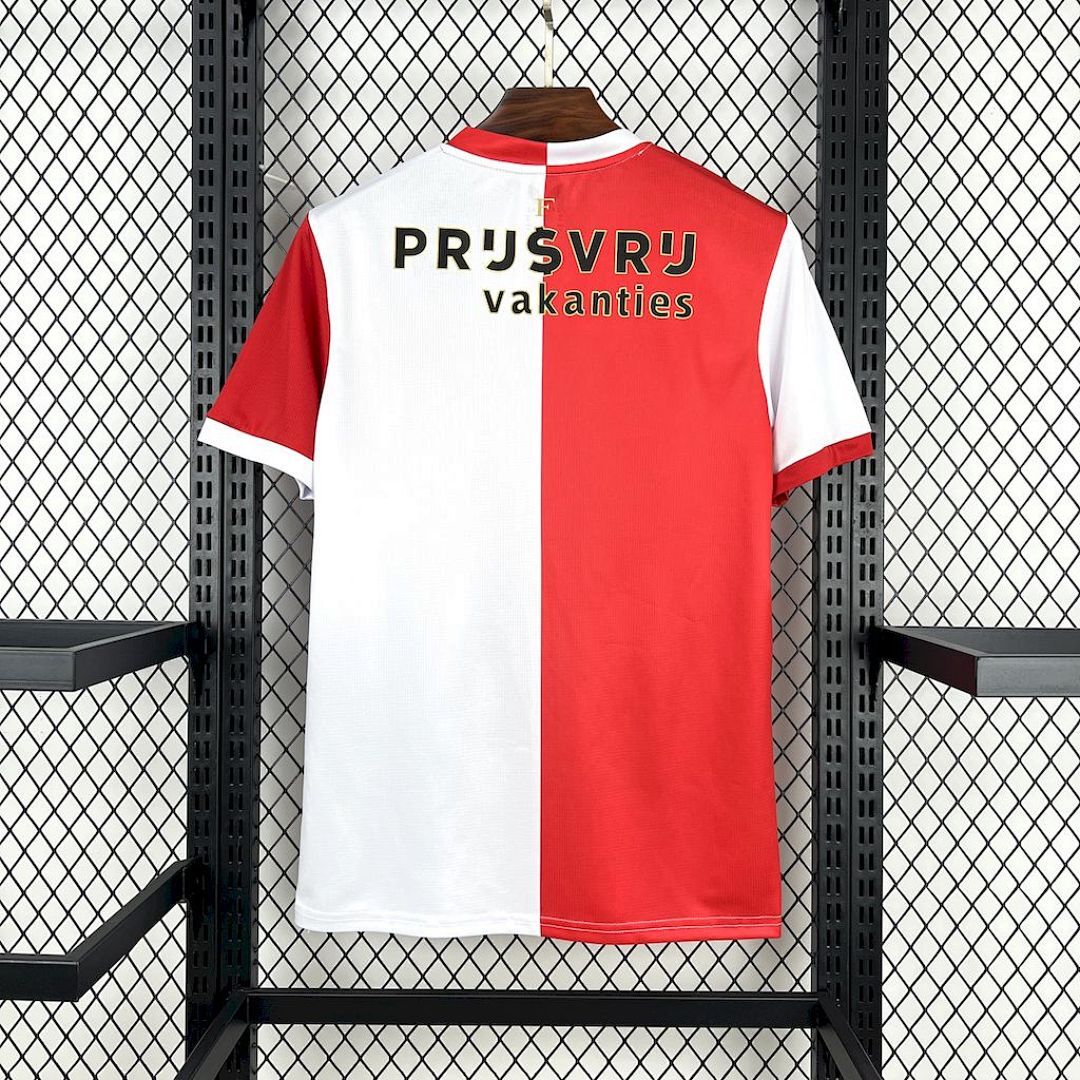 Feyenoord Rotterdam 2025-2026 Maillot Domicile miniature 9