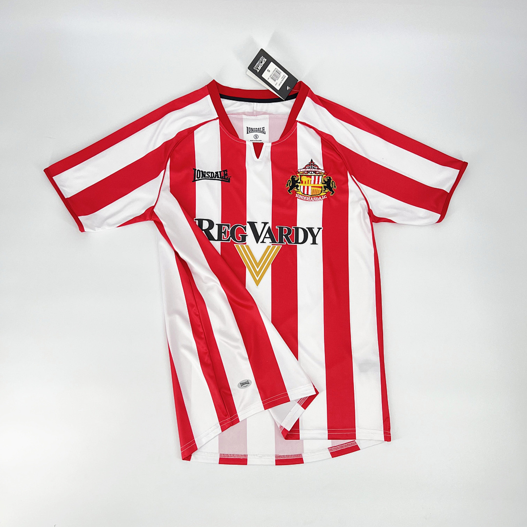 Sunderlandl Maillot Domicile Retro 2005-2006 miniature 6