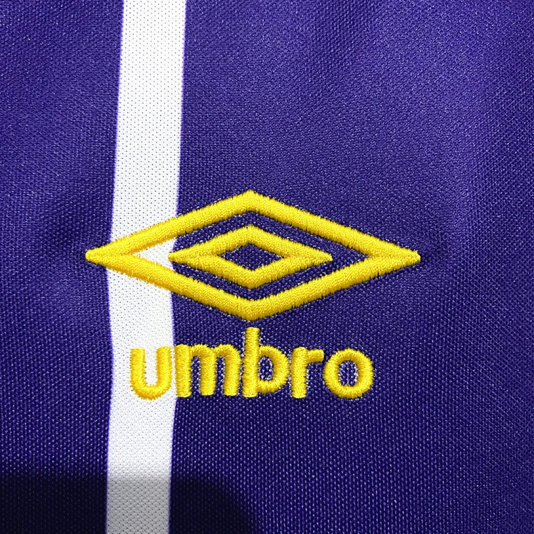 Manchester City Maillot Exterieur Retro 1993 miniature 5