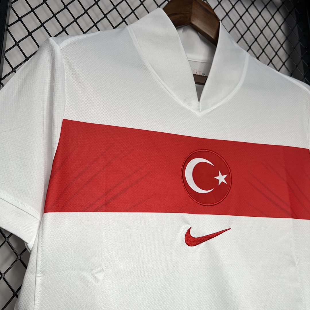 Turkiye 2024-2025 Euro Maillot Domicile miniature 4