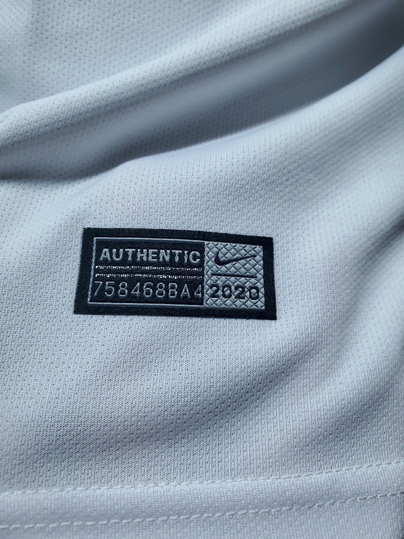 Balenciaga Joint Edition Long Sleeve White S 2Xl Maillot Domicile Manches Longues 2020-2021 miniature 7