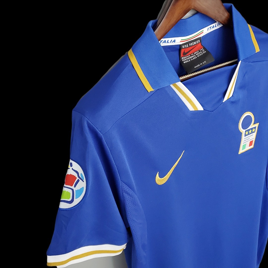 Italie Maillot Domicile Retro 1996 miniature 5