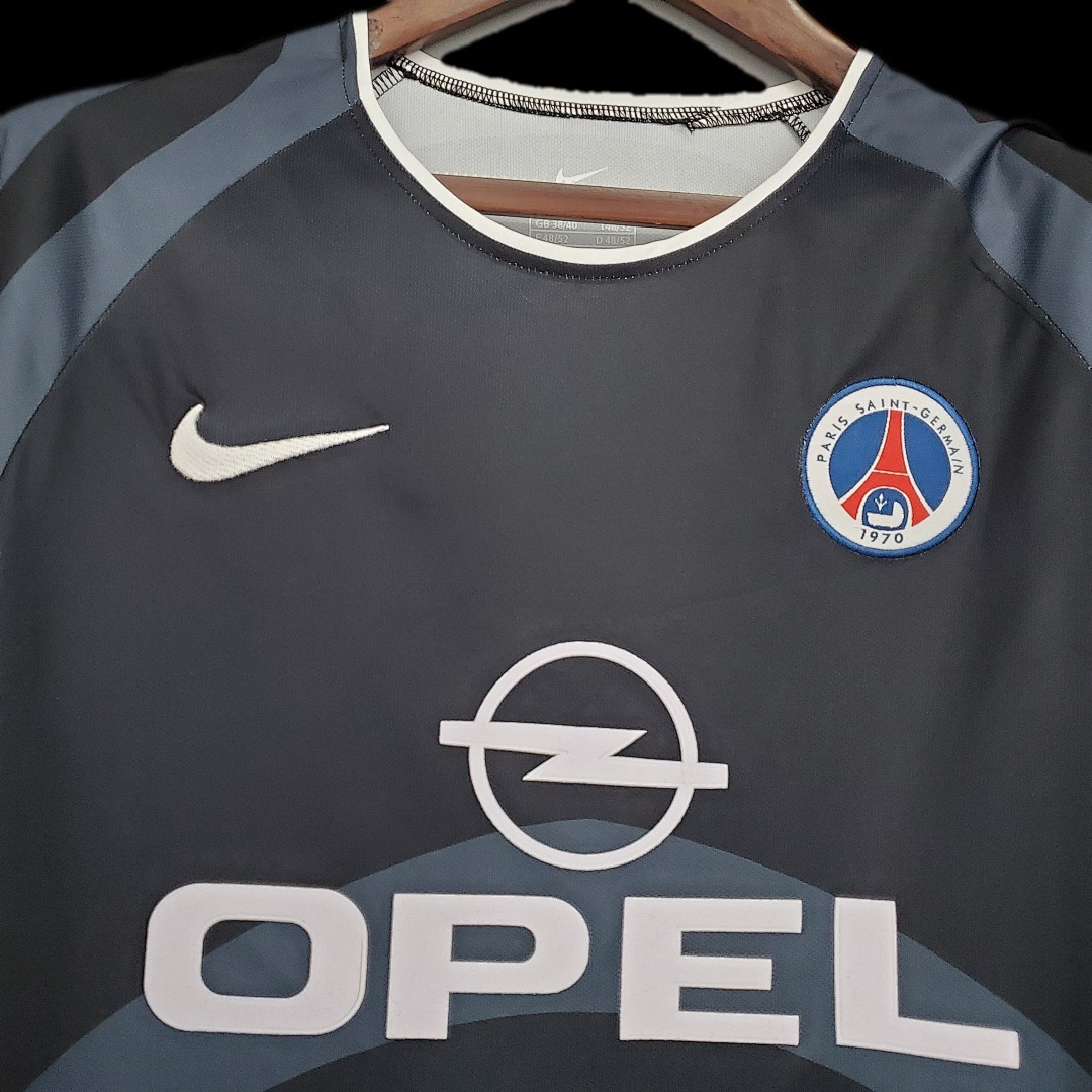 Paris Saint-Germain Maillot Third Retro 2001-2002 miniature 5
