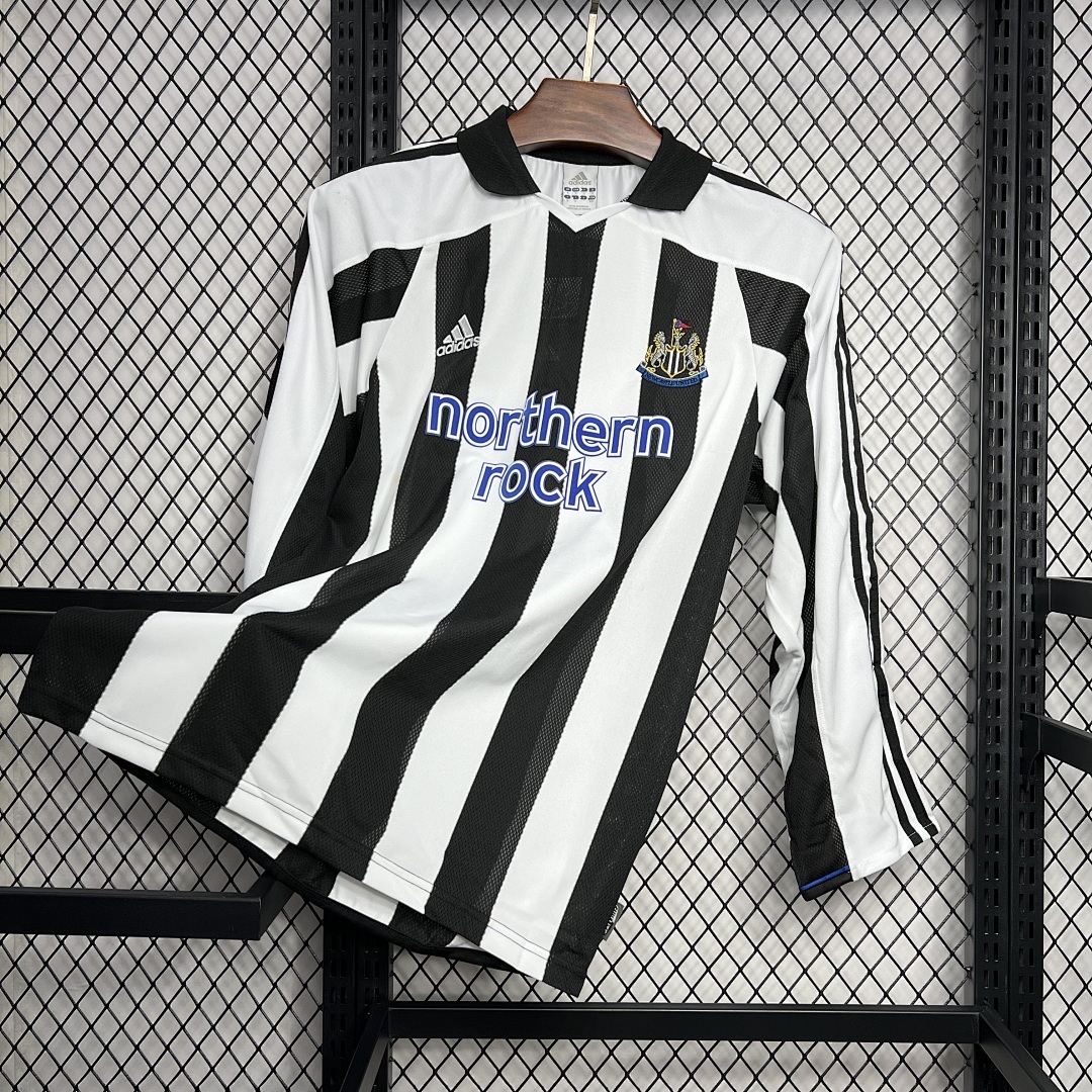 Newcastle Maillot Domicile Manches Longues Retro