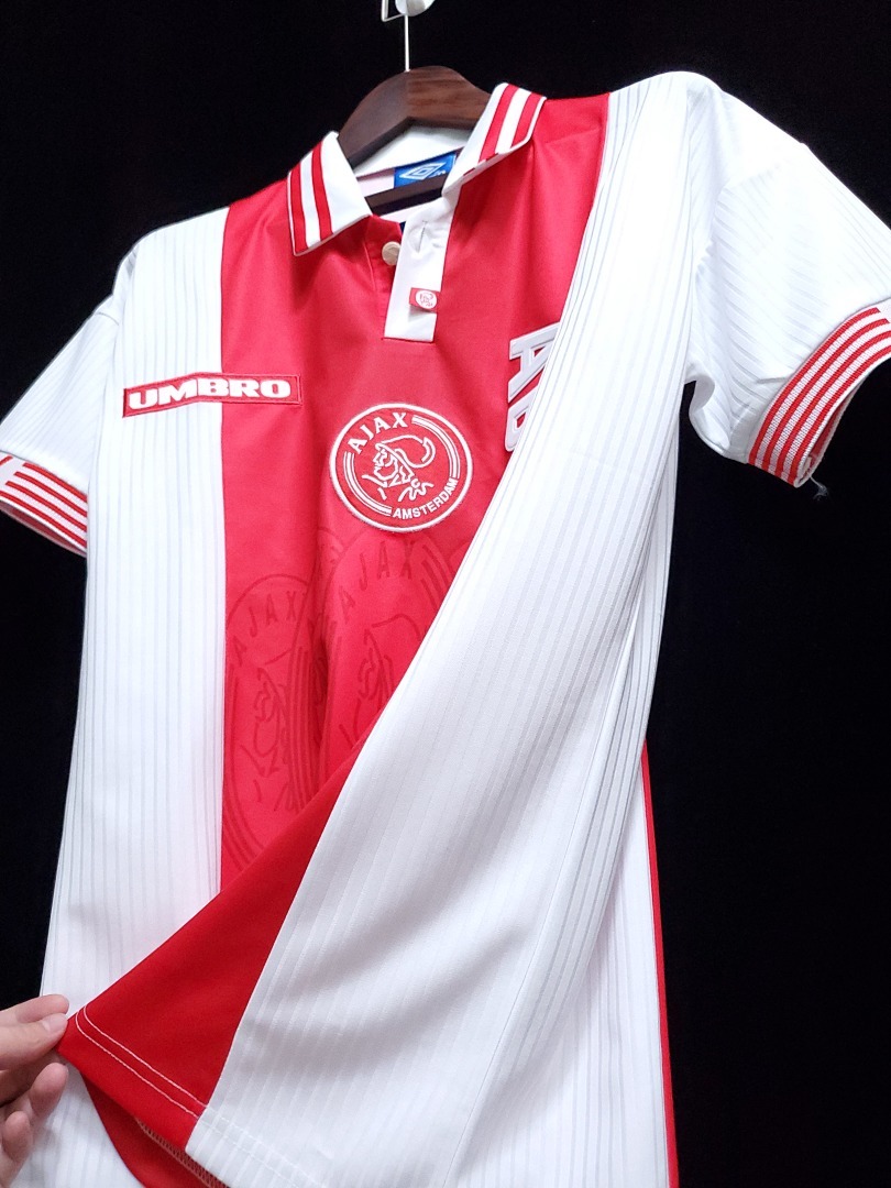 Ajax Maillot Domicile Retro 1997-1998 miniature 2