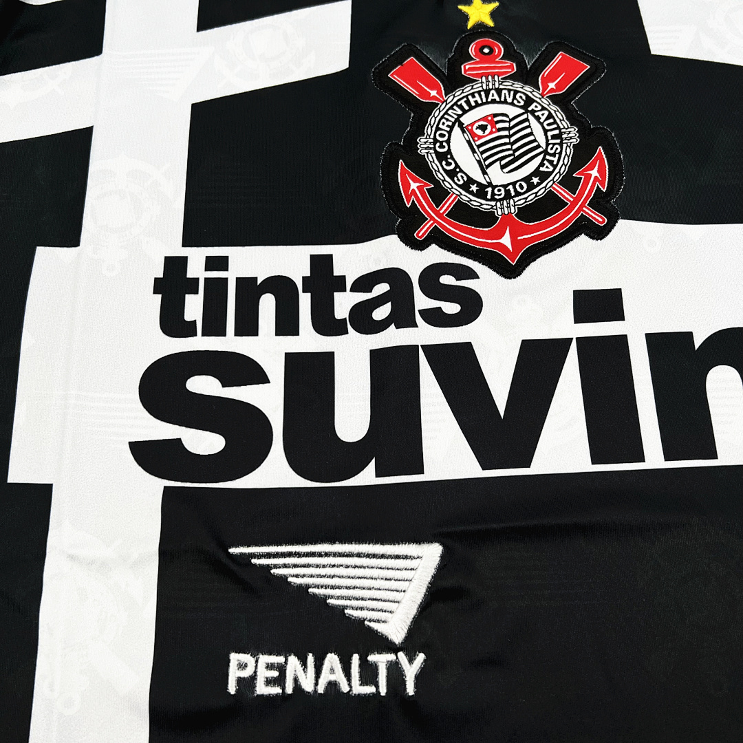 Corinthians Maillot Third Retro 1992 miniature 5