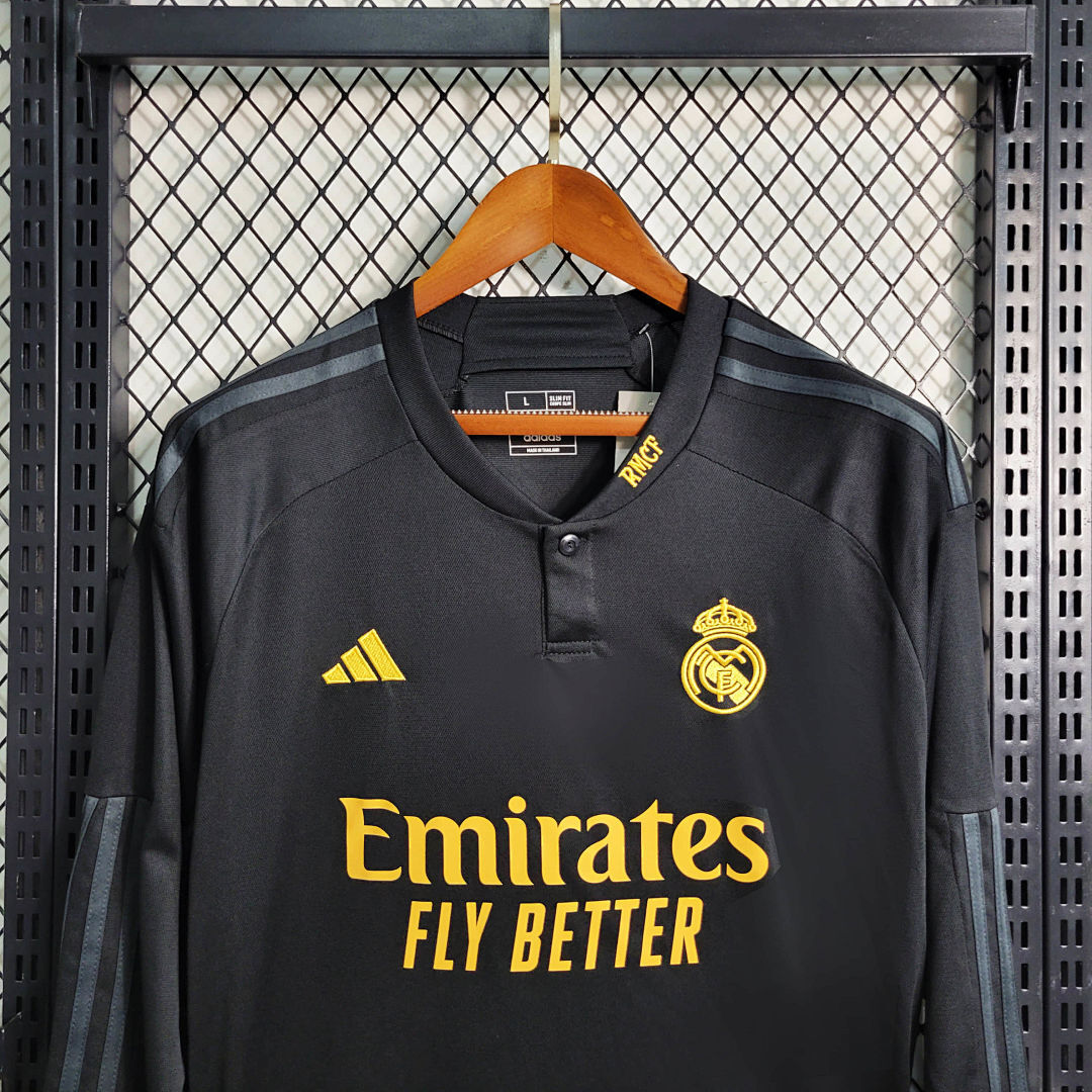 Real Madrid Maillot Third Manches Longues miniature 2