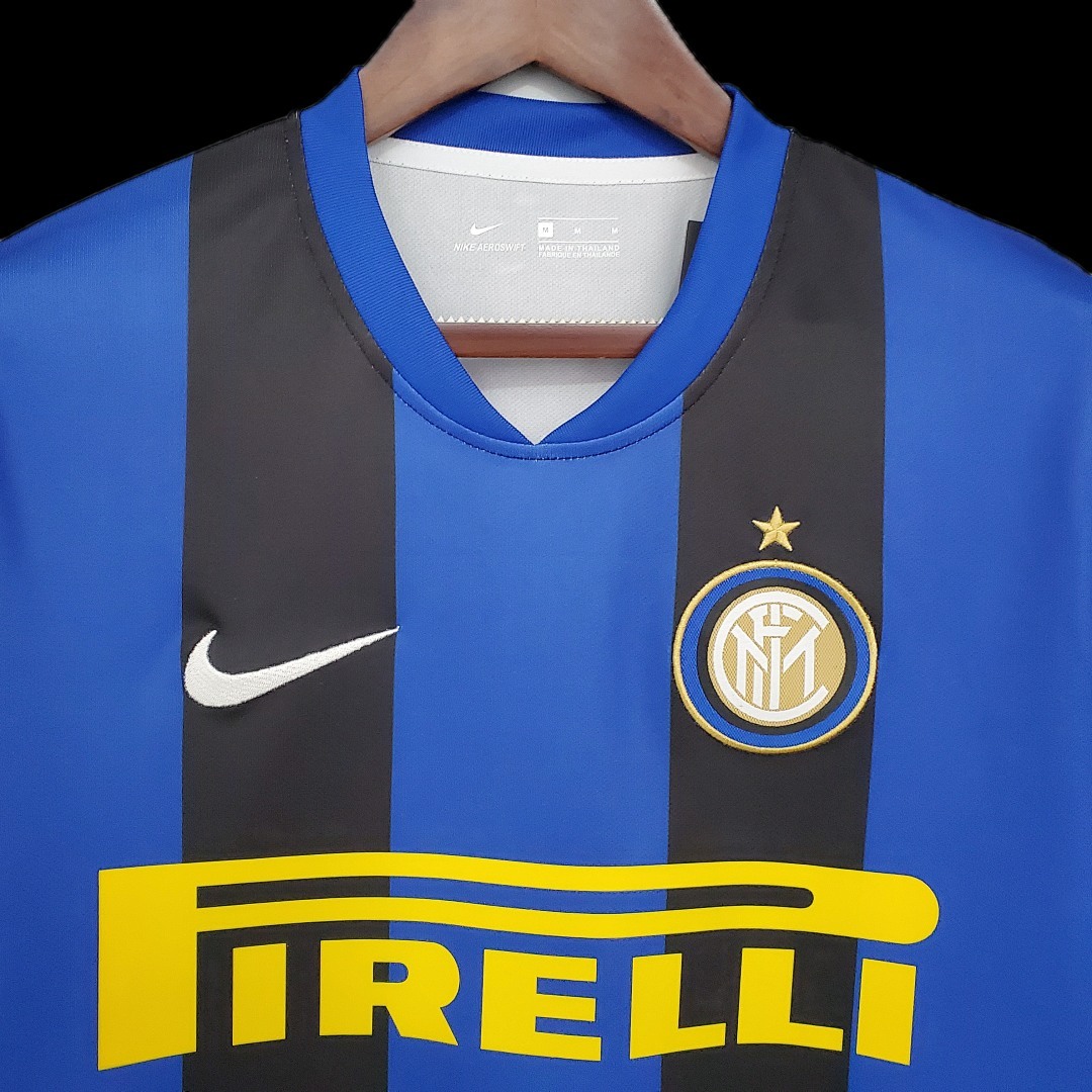 Inter Milan Maillot Domicile Retro 2008-2009 miniature 6