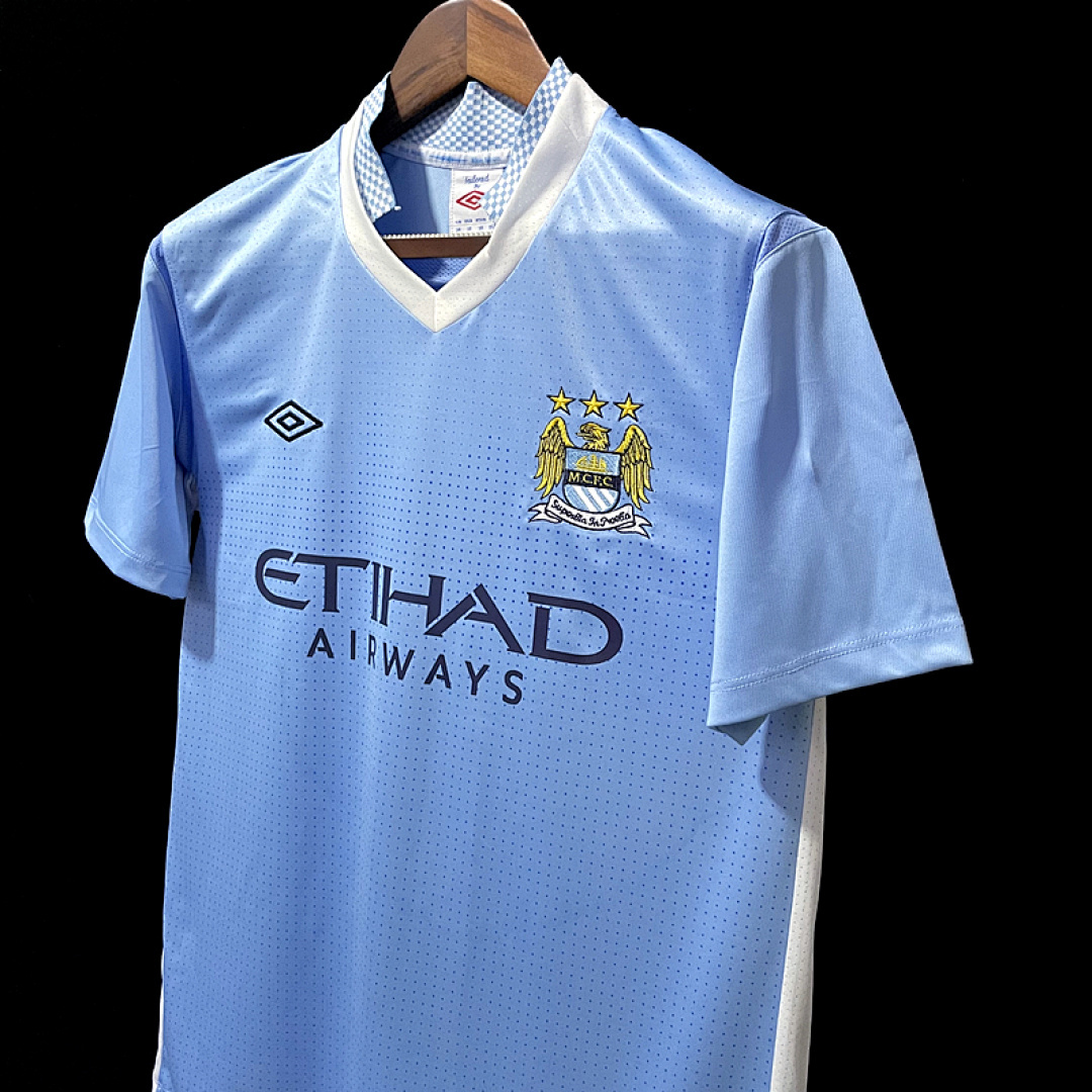 Manchester City Maillot Domicile Retro miniature 9