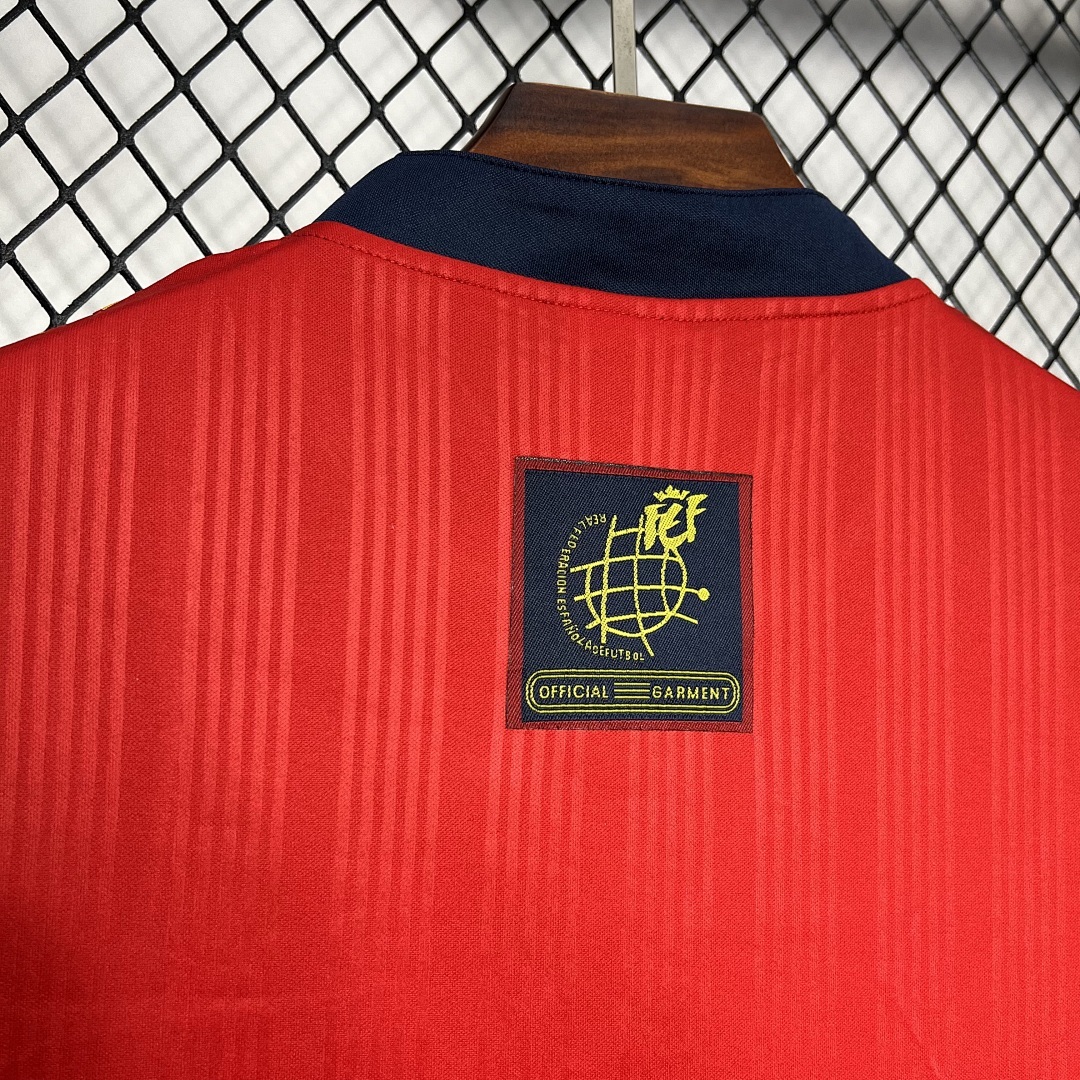 Espagne Maillot Domicile Retro 1996 miniature 9