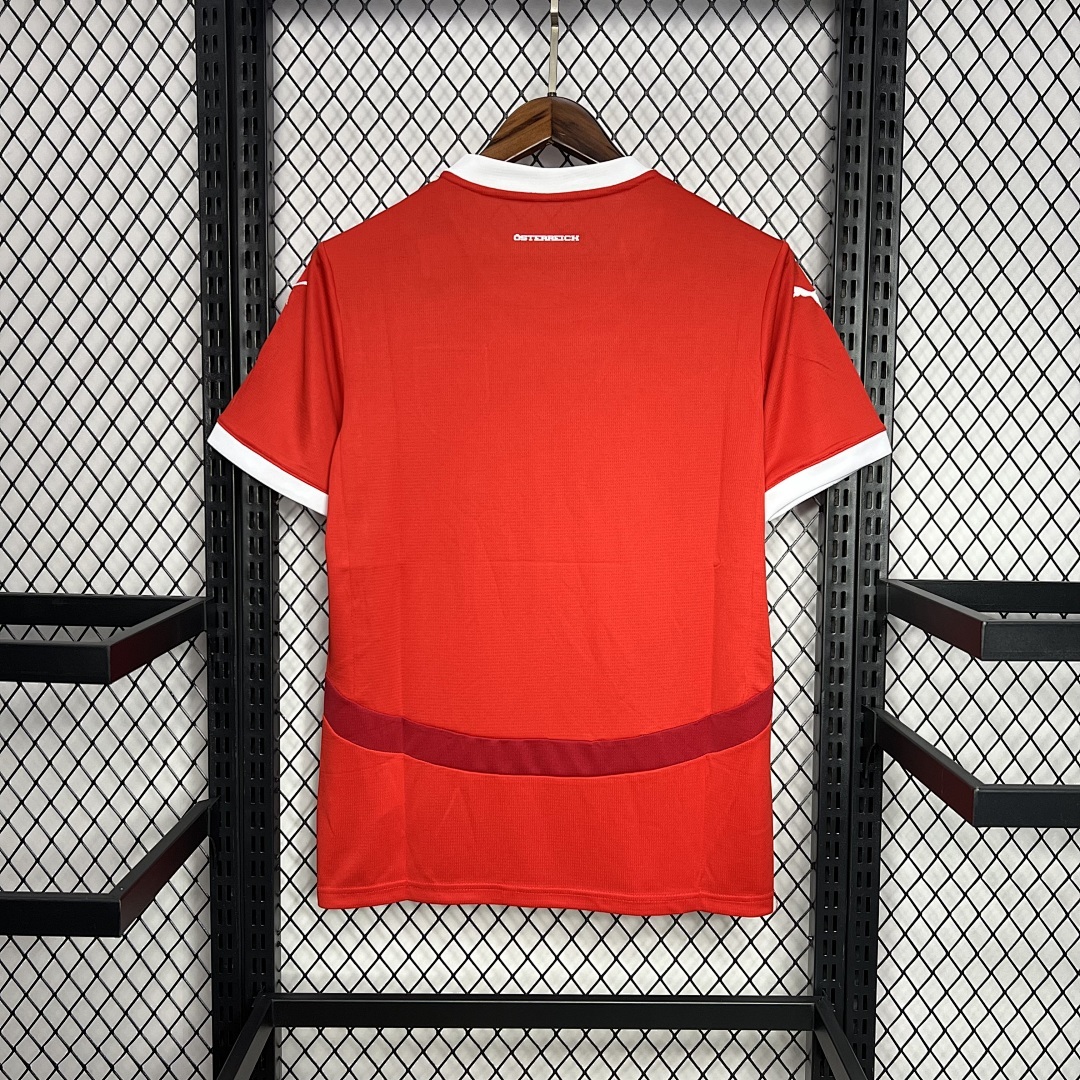 Austria 2024-2025 Euro Maillot Domicile miniature 6