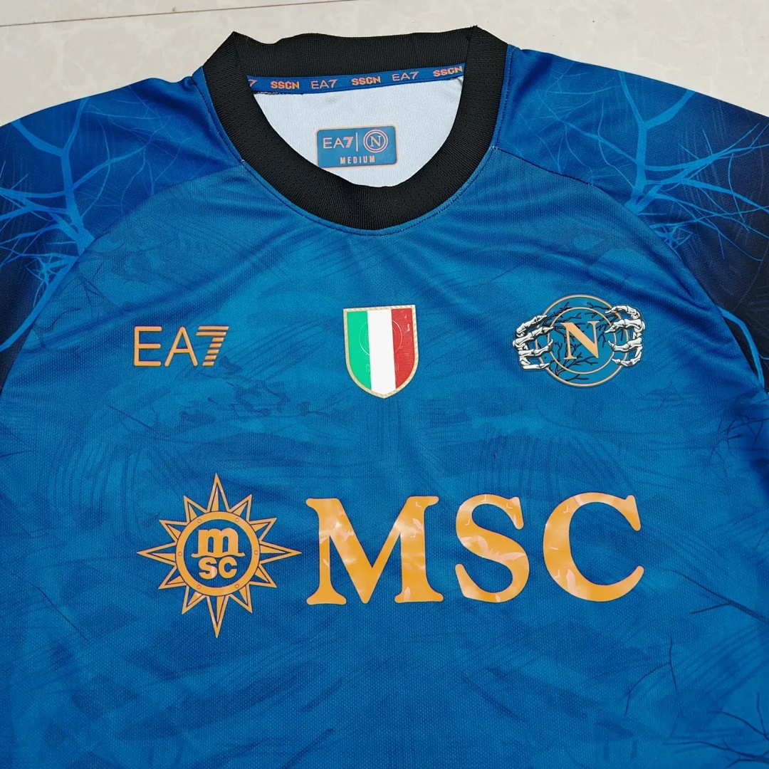 2526 Naples Halloween Fluorescent Edition S Xxxxl Maillot Domicile miniature 2