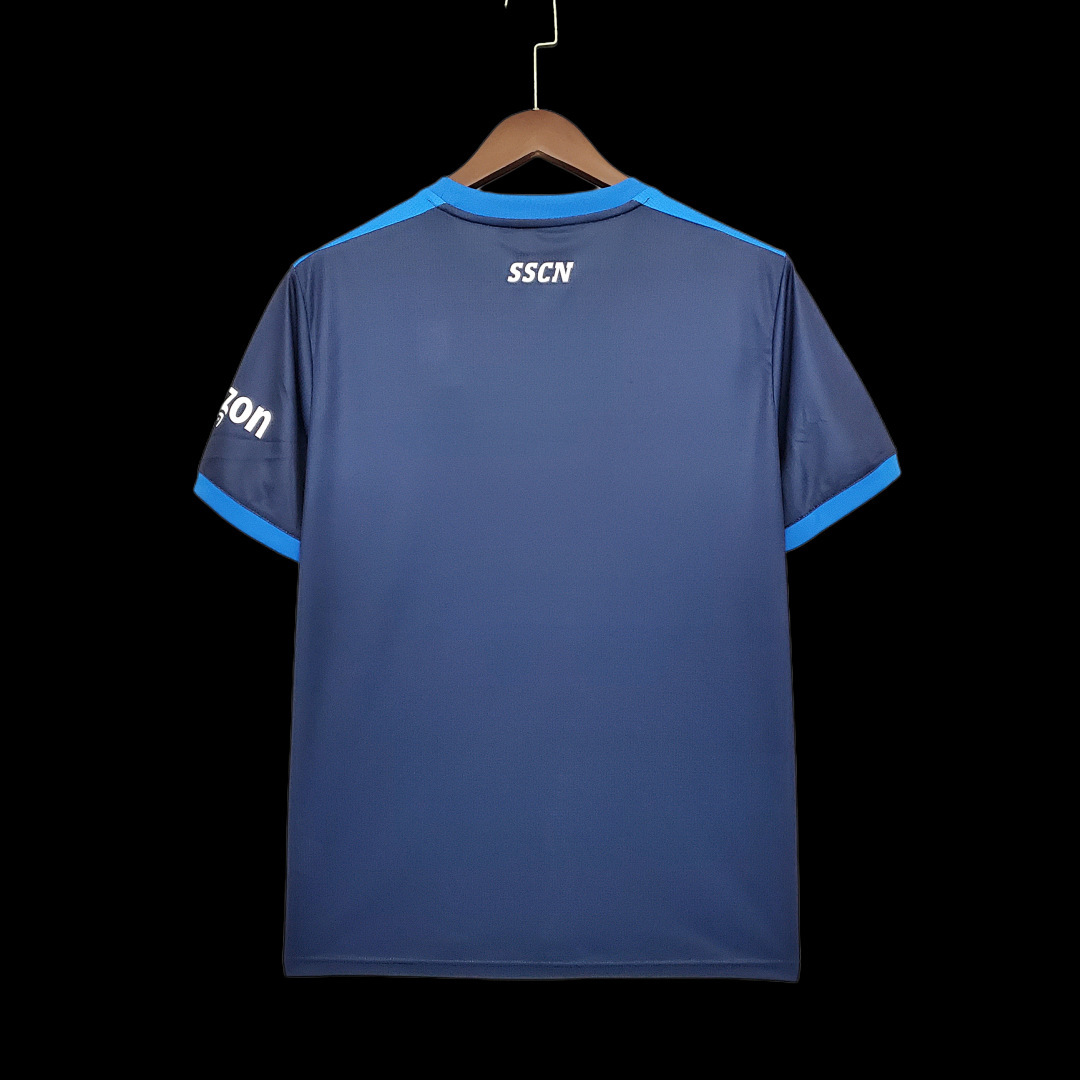 2122 Naples Commemorative Edition Blue S Xxl Maillot Domicile Edition Speciale miniature 2