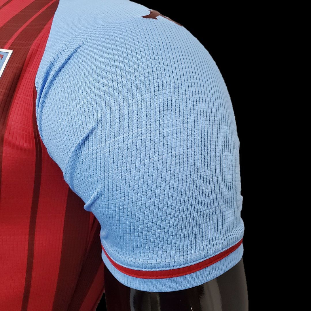 Aston Villa Maillot Domicile Version Joueur miniature 4