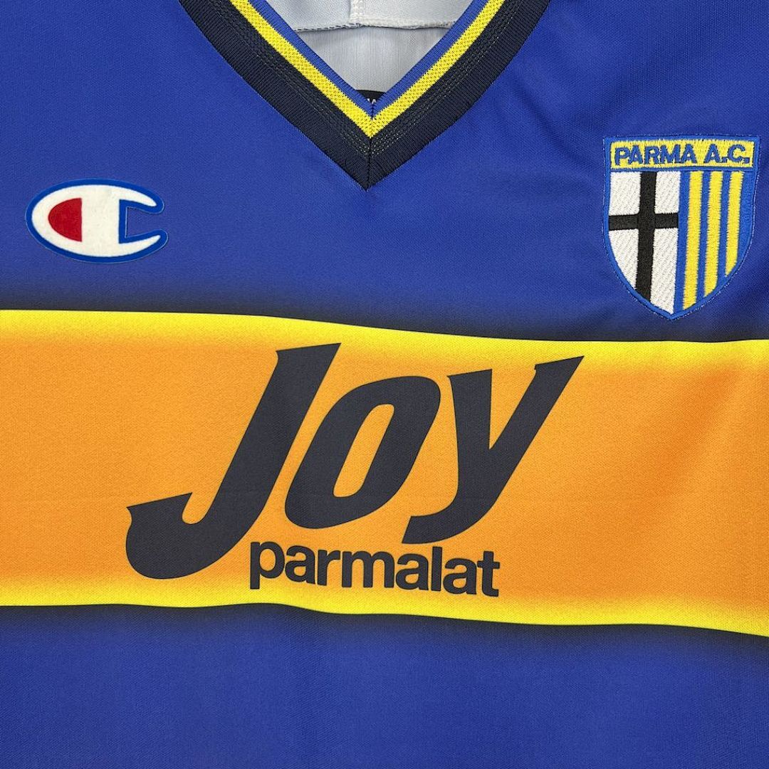 Parma Calcio 2001-2002 Maillot Domicile Retro miniature 4