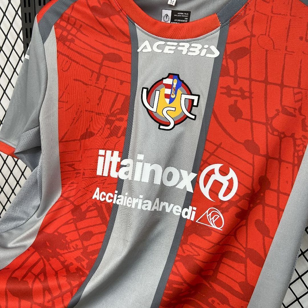 Unione Sportiva Cremonese Maillot Domicile 2025-2026 miniature 5