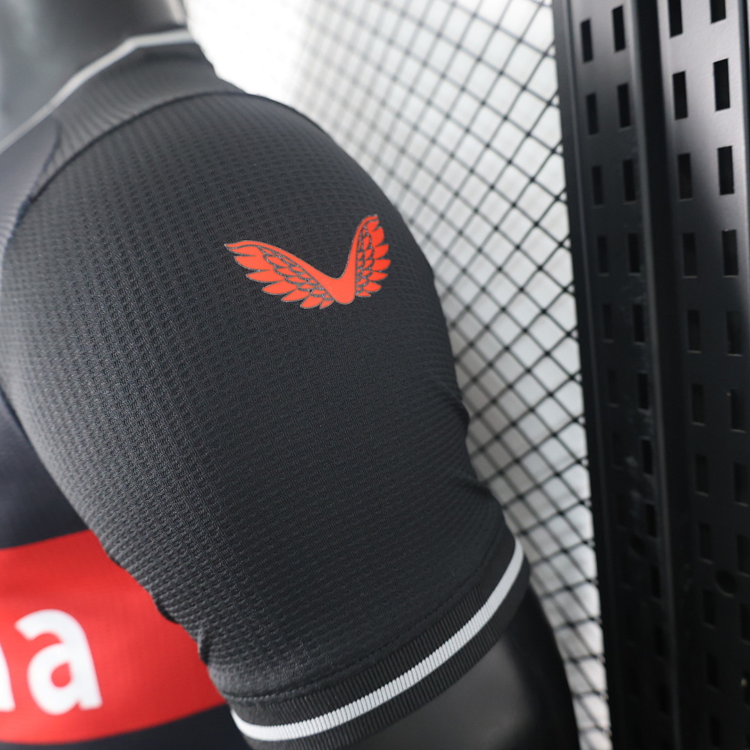 Bayer Leverkusen 2023-2024 Maillot Domicile Version Joueur miniature 5