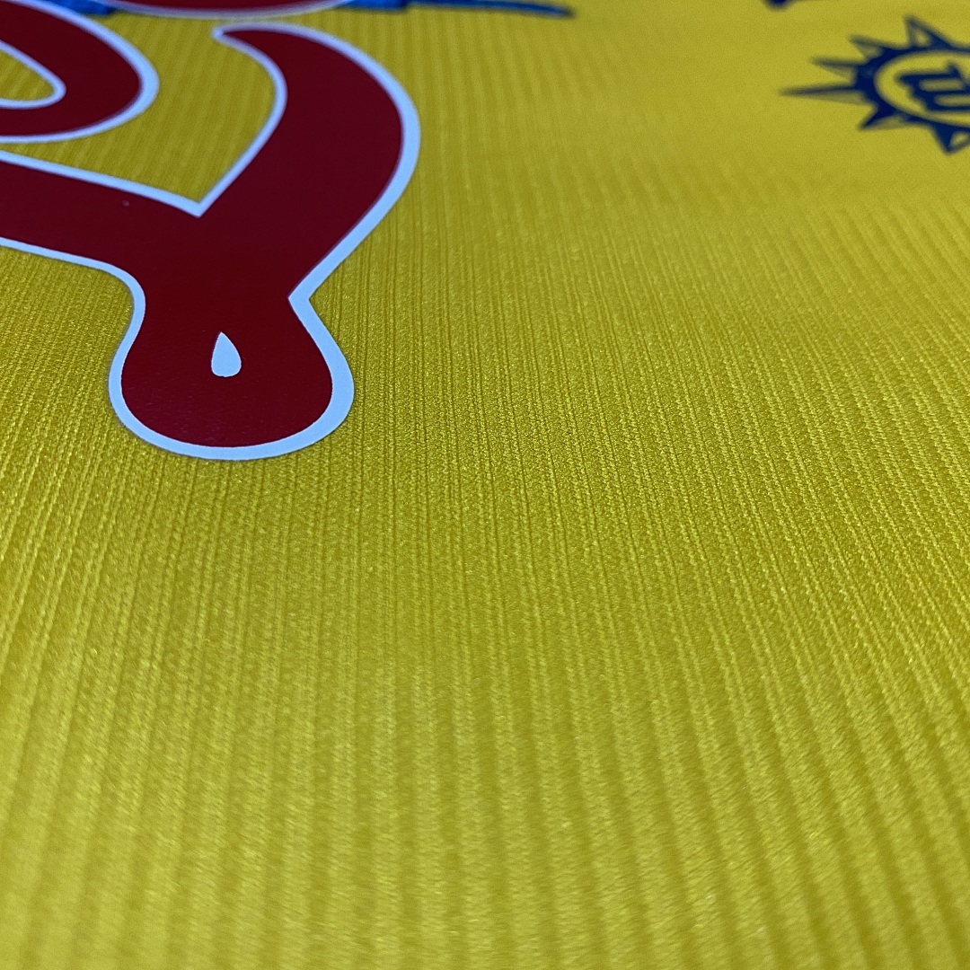 Kappa Marcelo Burlon Naples Joint Edition Yellow S 2Xl Maillot Domicile miniature 4